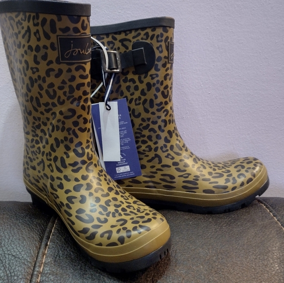 joules animal print boots